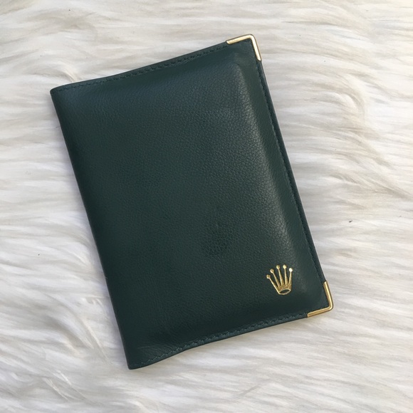 Rolex Other - Rolex Green Passport Holder